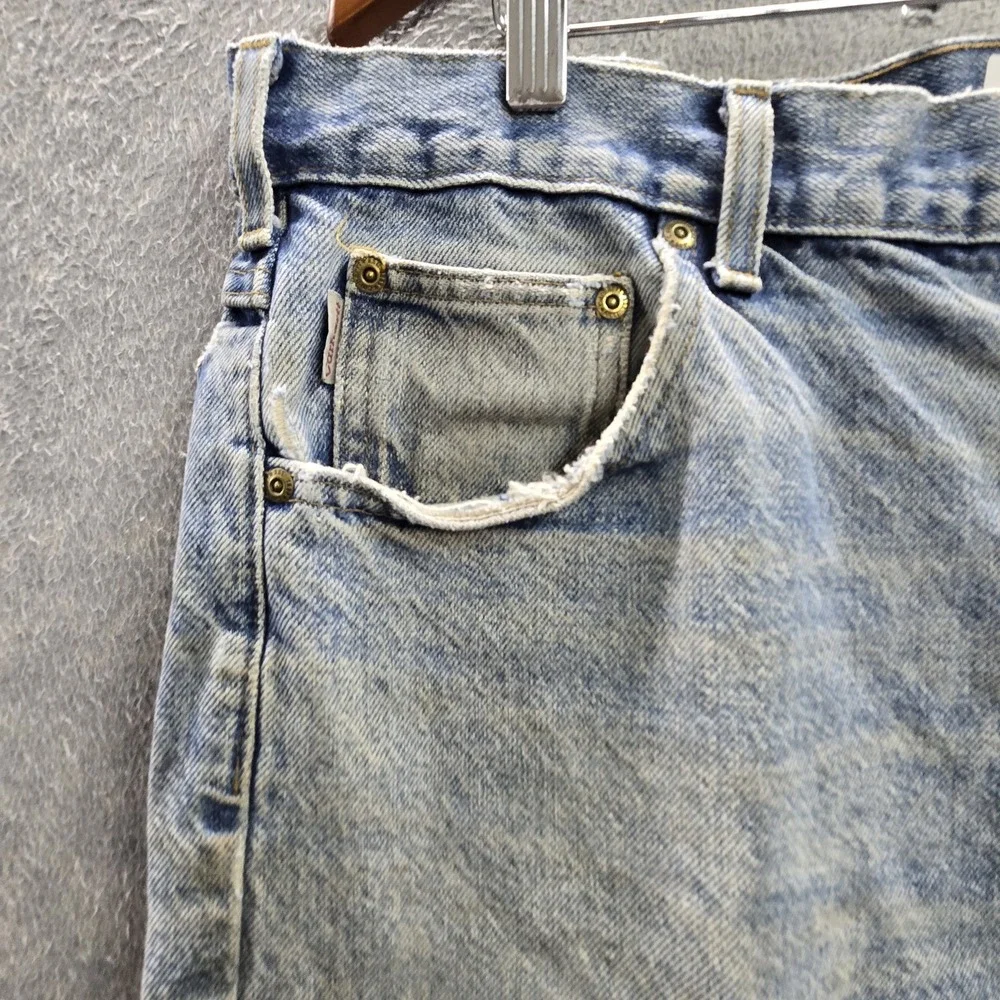 VINTAGE Carhartt Men Jeans 40X32 Traditional UFCW Union Made B180 DST Y2K READ